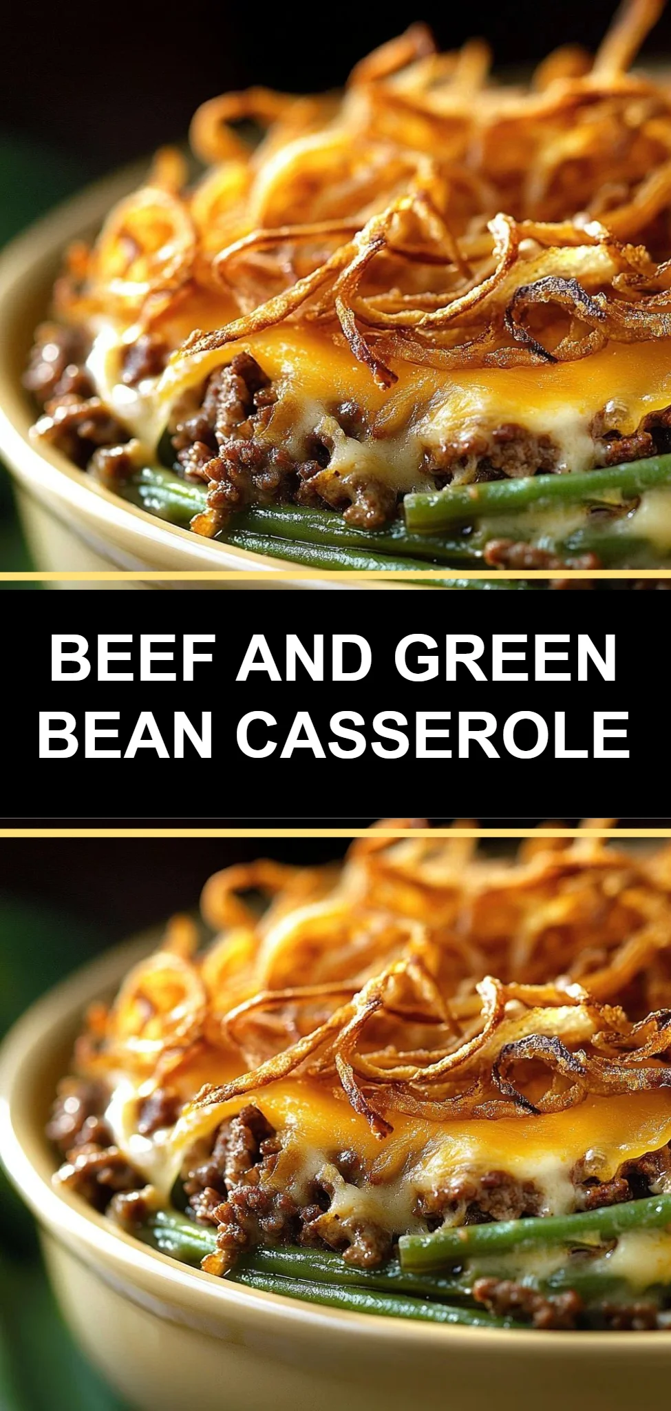 Beef and Green Bean Casserole