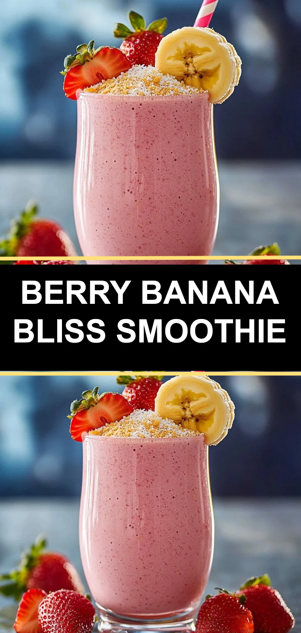 Berry Banana Bliss Smoothie