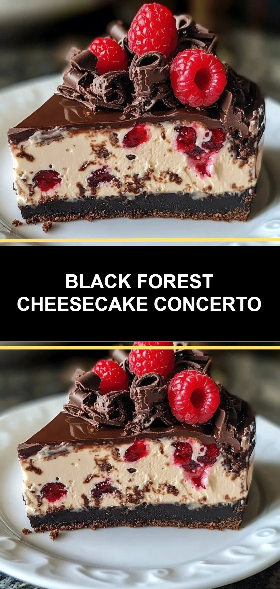 Black Forest Cheesecake Concerto
