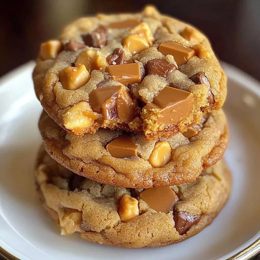 Delicious Butterfinger Caramel Crunch Treats showcasing a sweet and crunchy dessert.