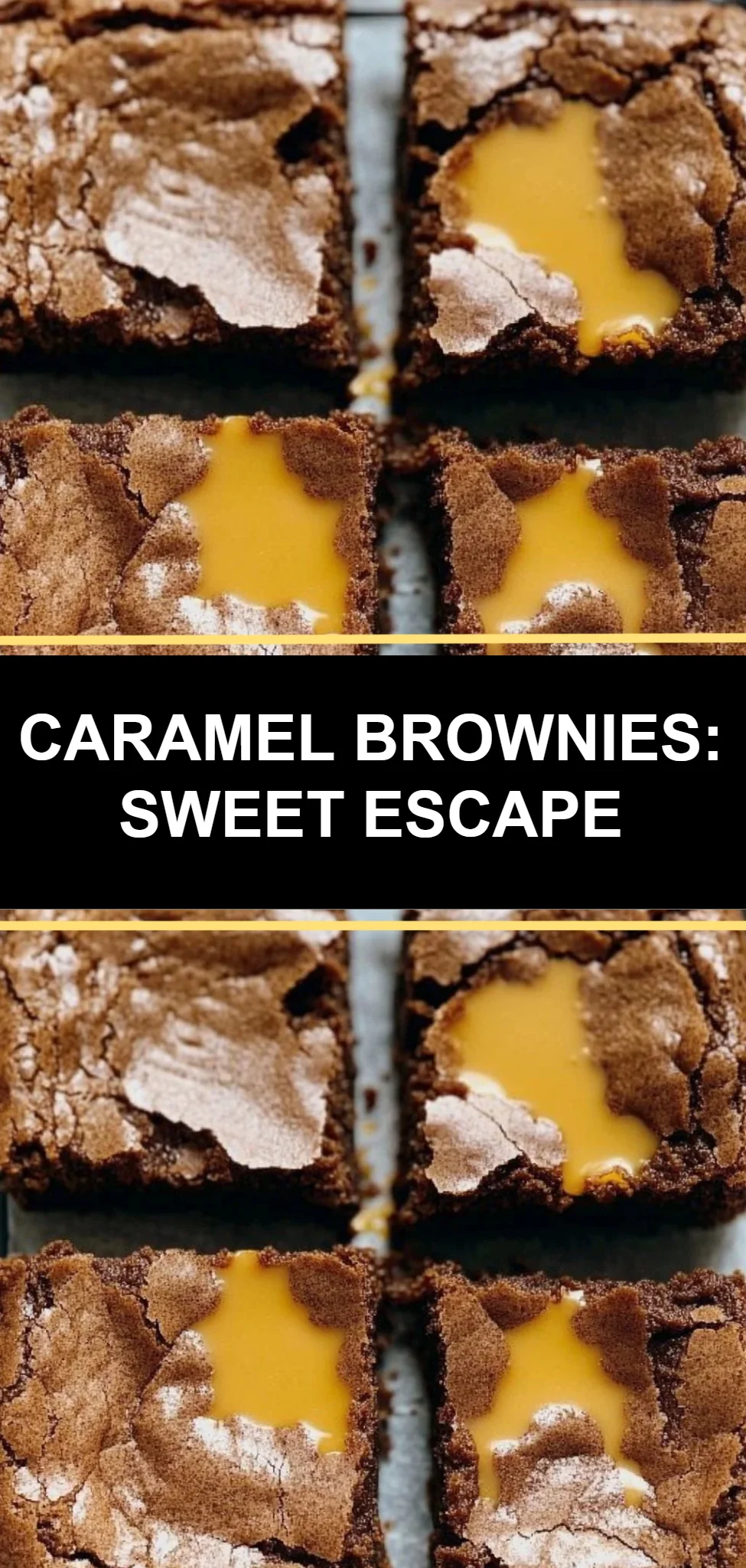 Caramel Brownies: Sweet Escape