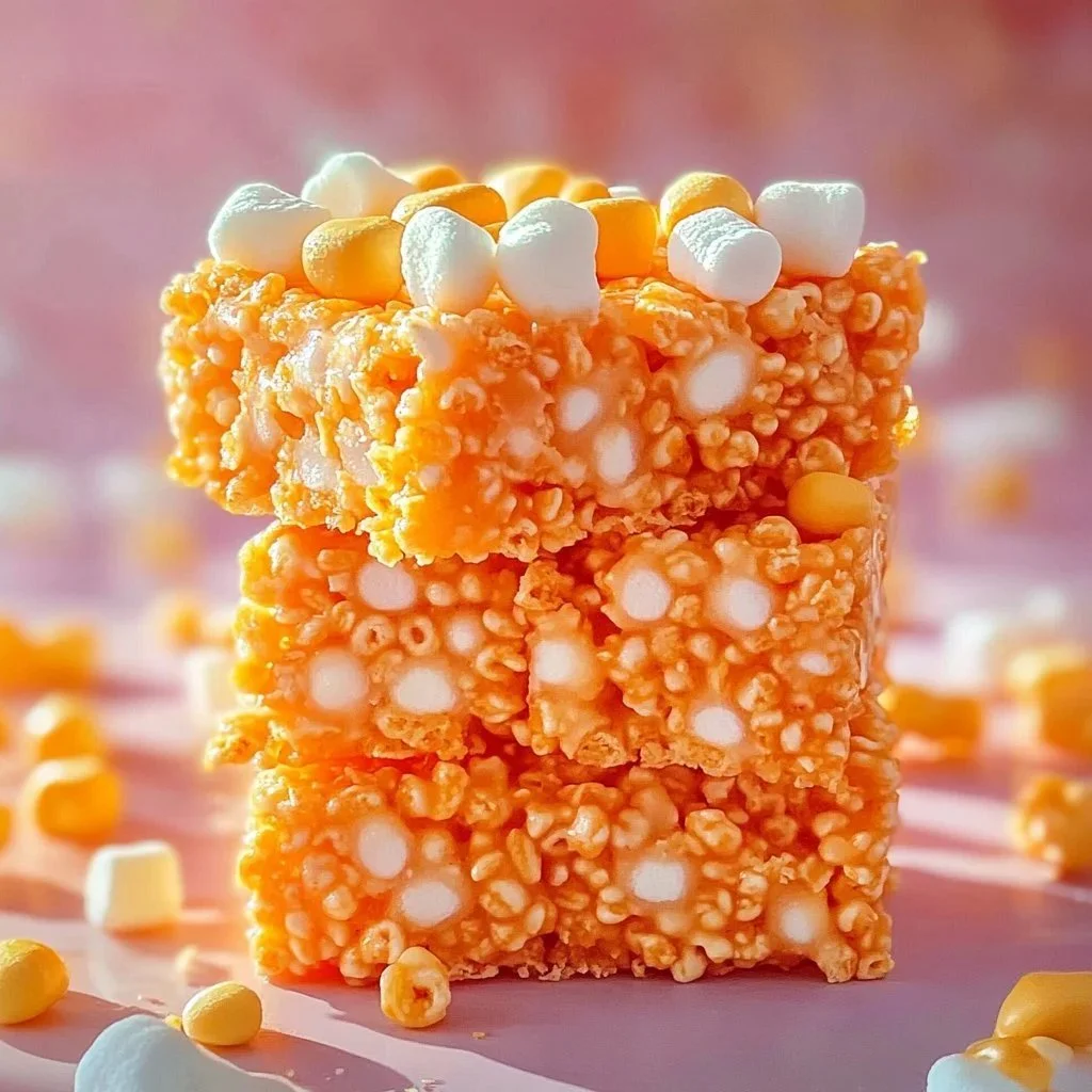 Cheetos Marshmallow Crispy Delights for a sweet and crunchy treat