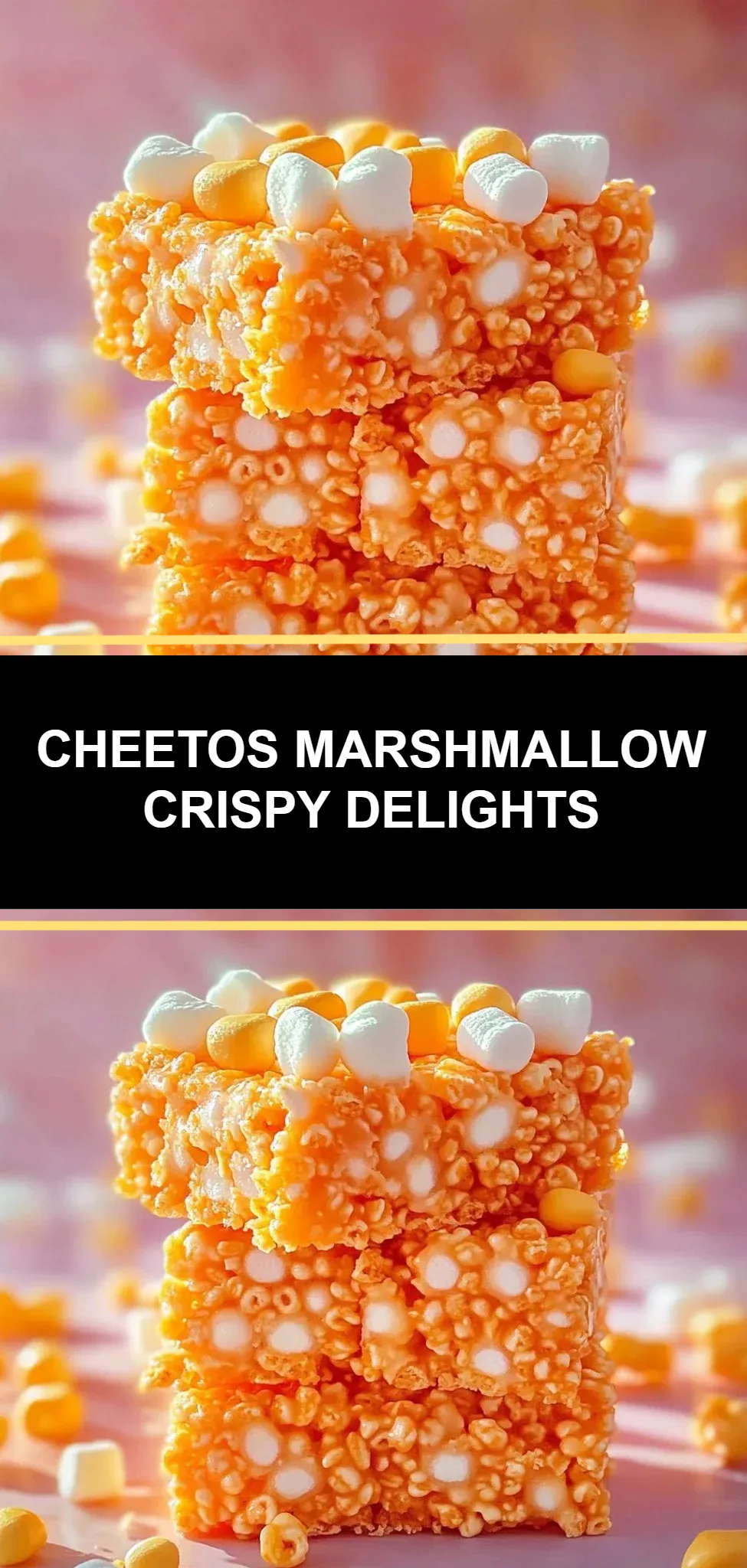 Cheetos Marshmallow Crispy Delights