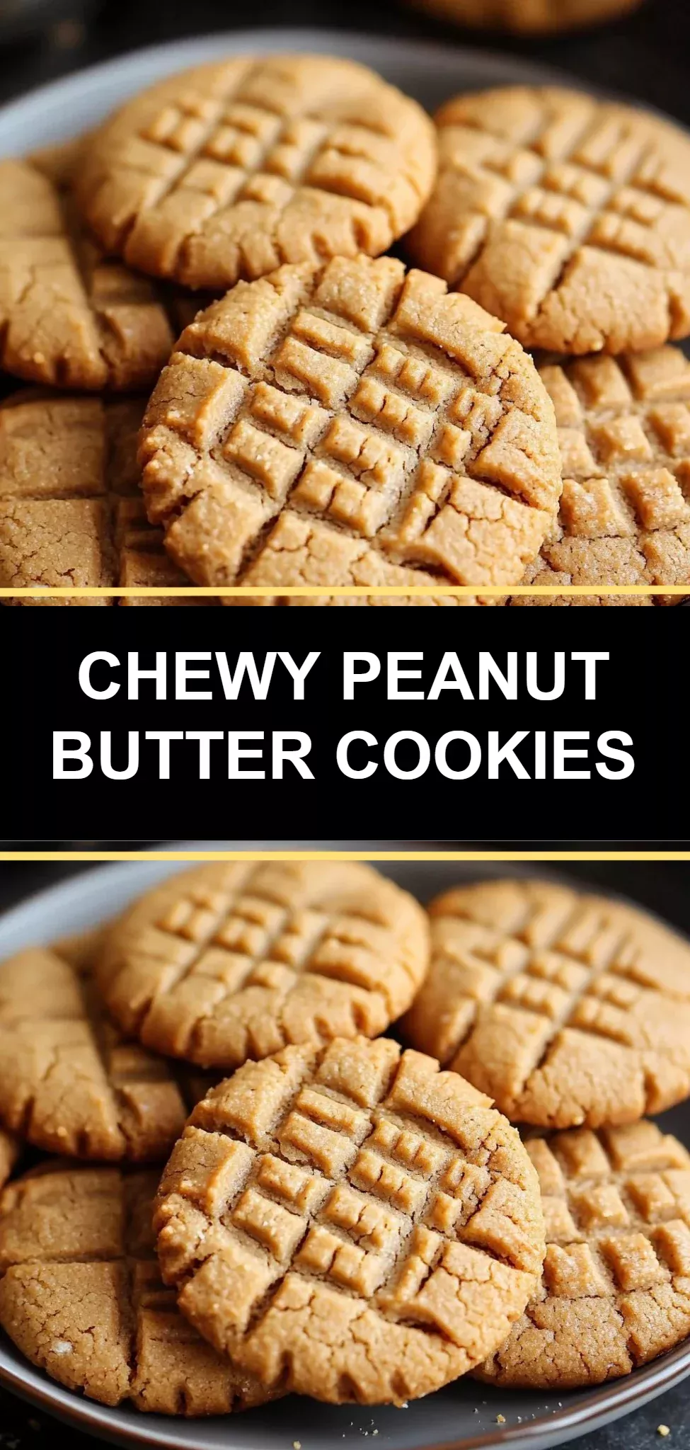 Chewy Peanut Butter Cookies