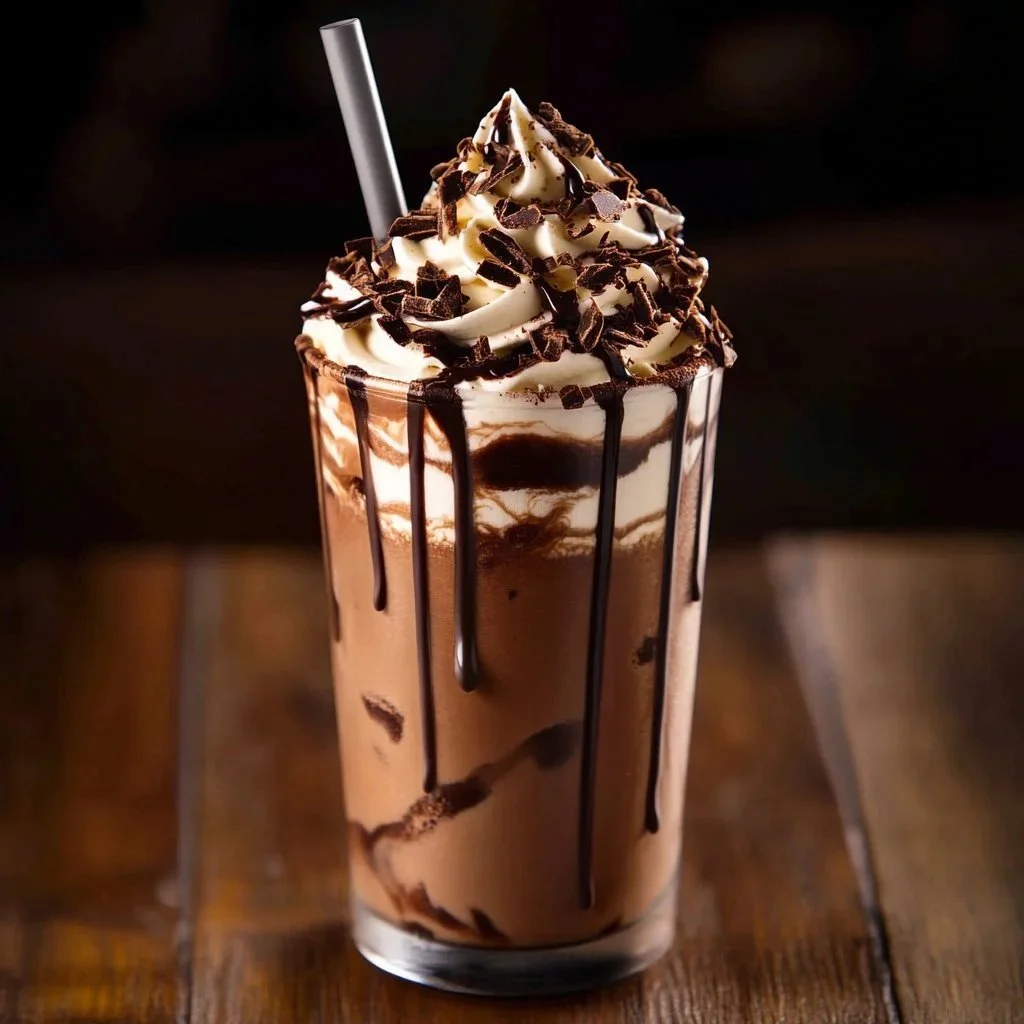 Step-by-step instructions for making a chocolate protein shake