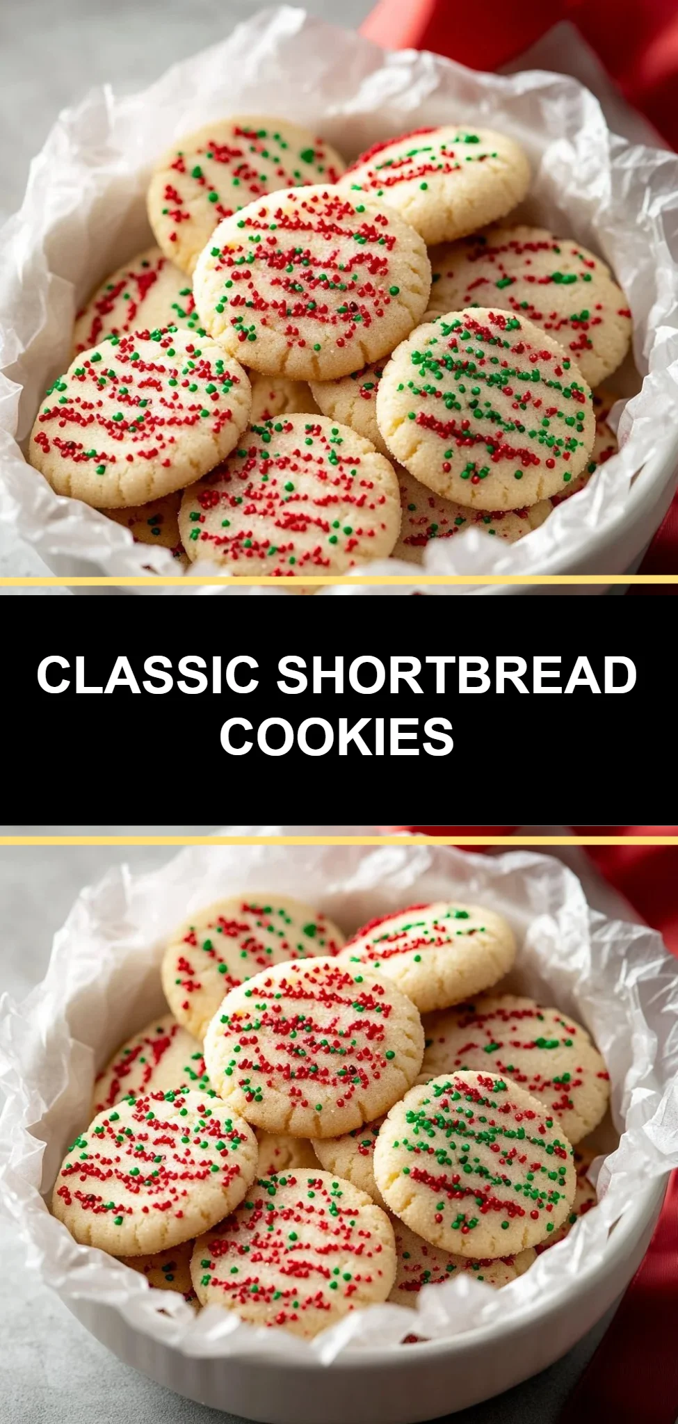 Classic Shortbread Cookies
