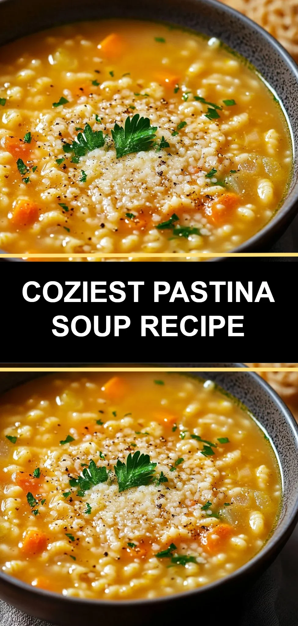 Coziest Pastina Soup Recipe