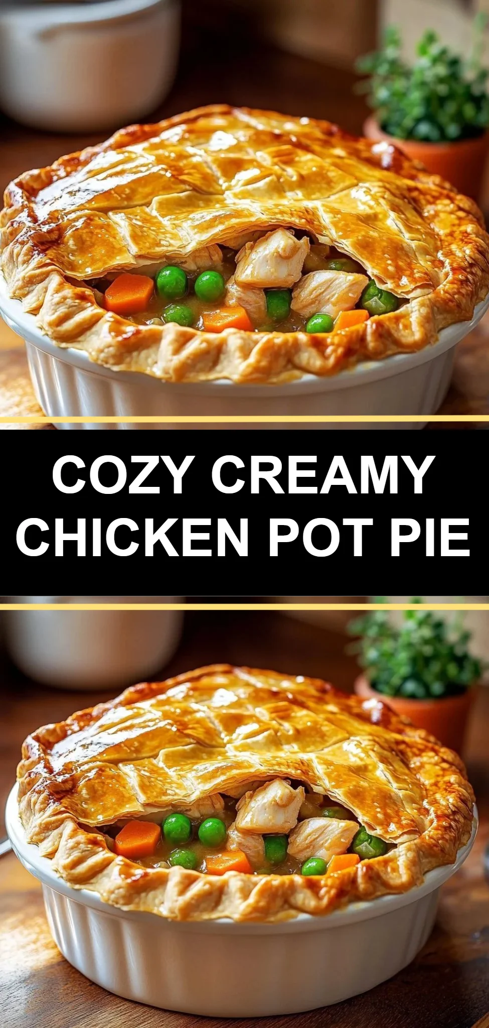 Cozy Creamy Chicken Pot Pie