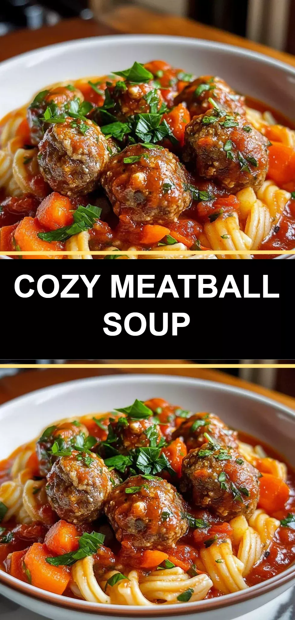Cozy Meatball Soup