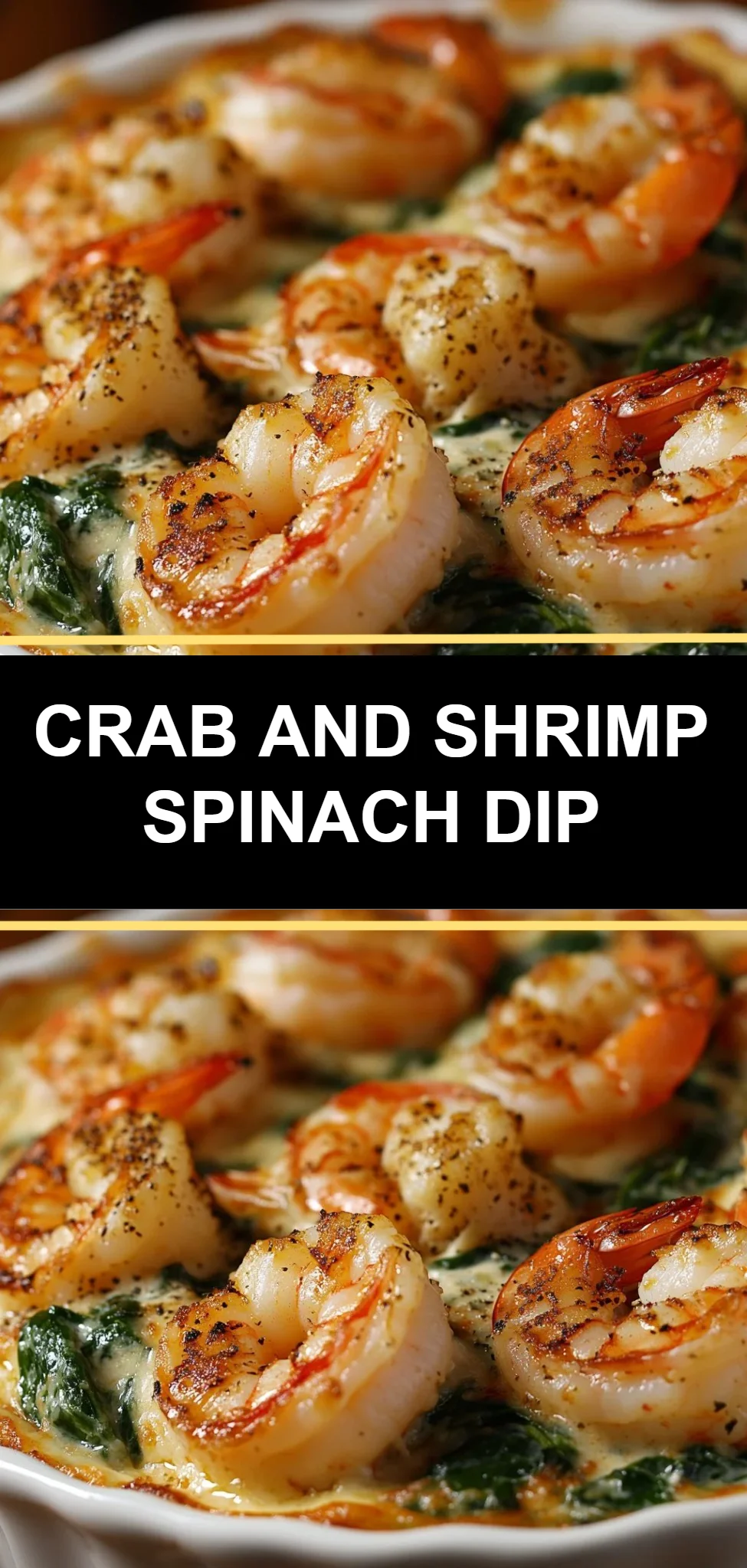 Crab and Shrimp Spinach Dip