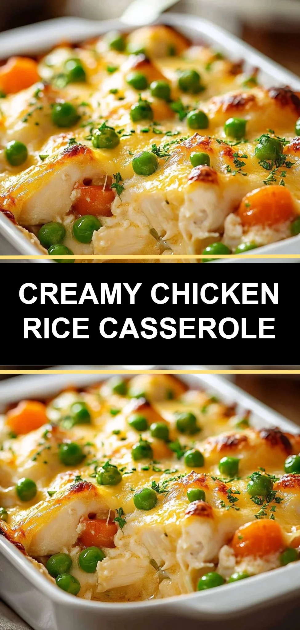 Creamy Chicken Rice Casserole