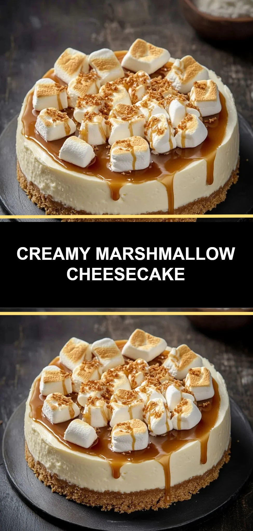 Creamy Marshmallow Cheesecake