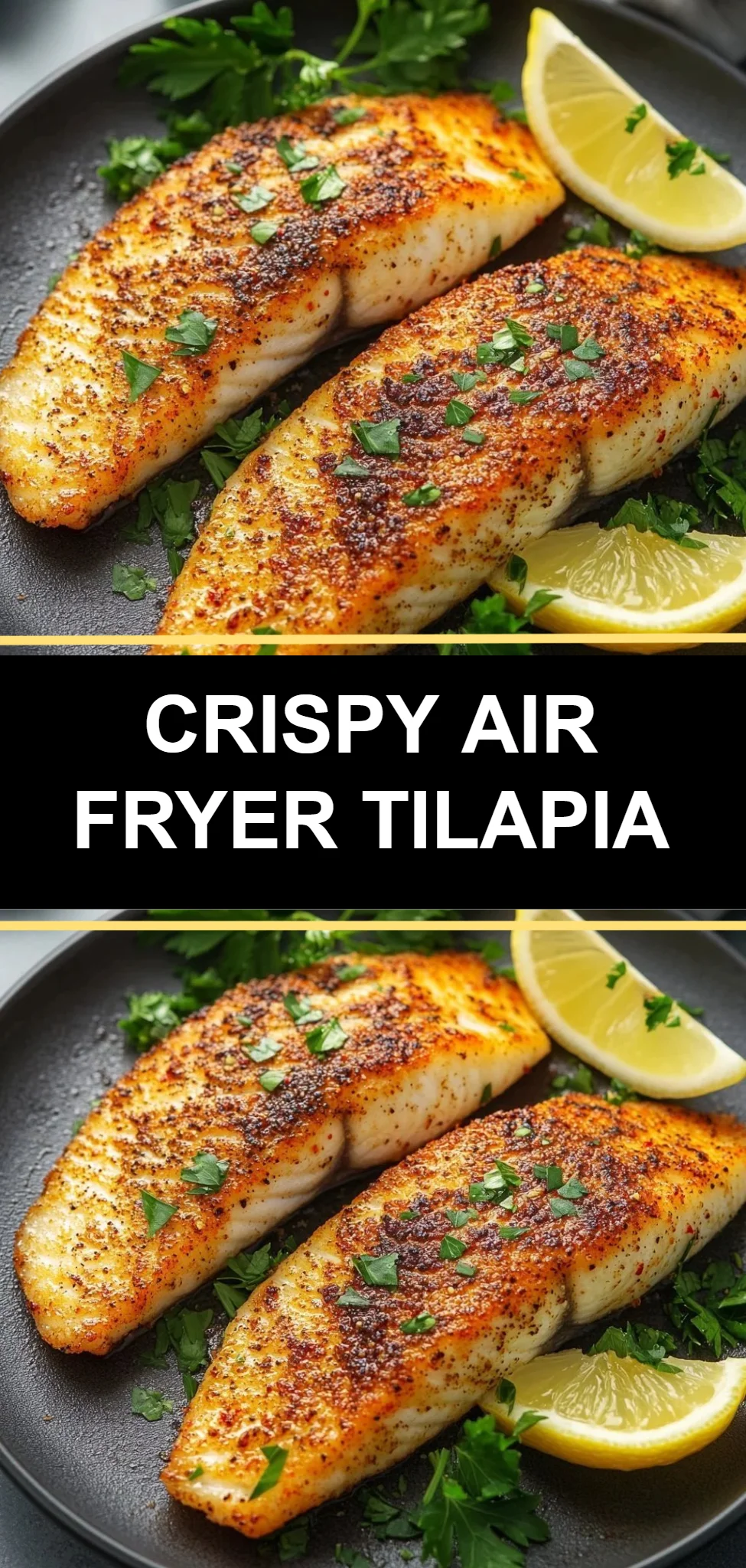 Crispy Air Fryer Tilapia