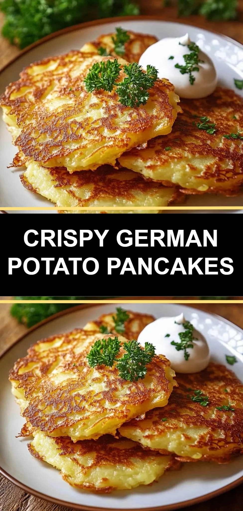 Crispy German Potato Pancakes