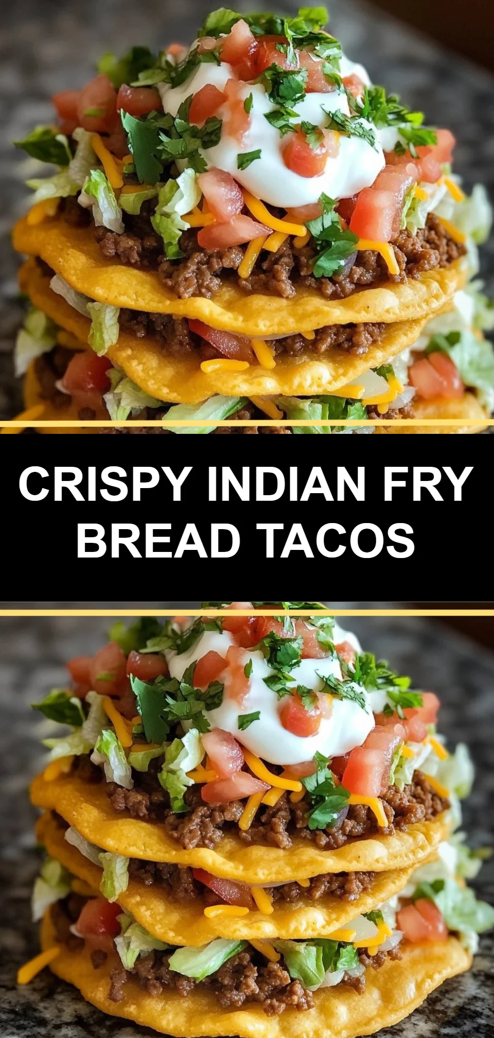Crispy Indian Fry Bread Tacos
