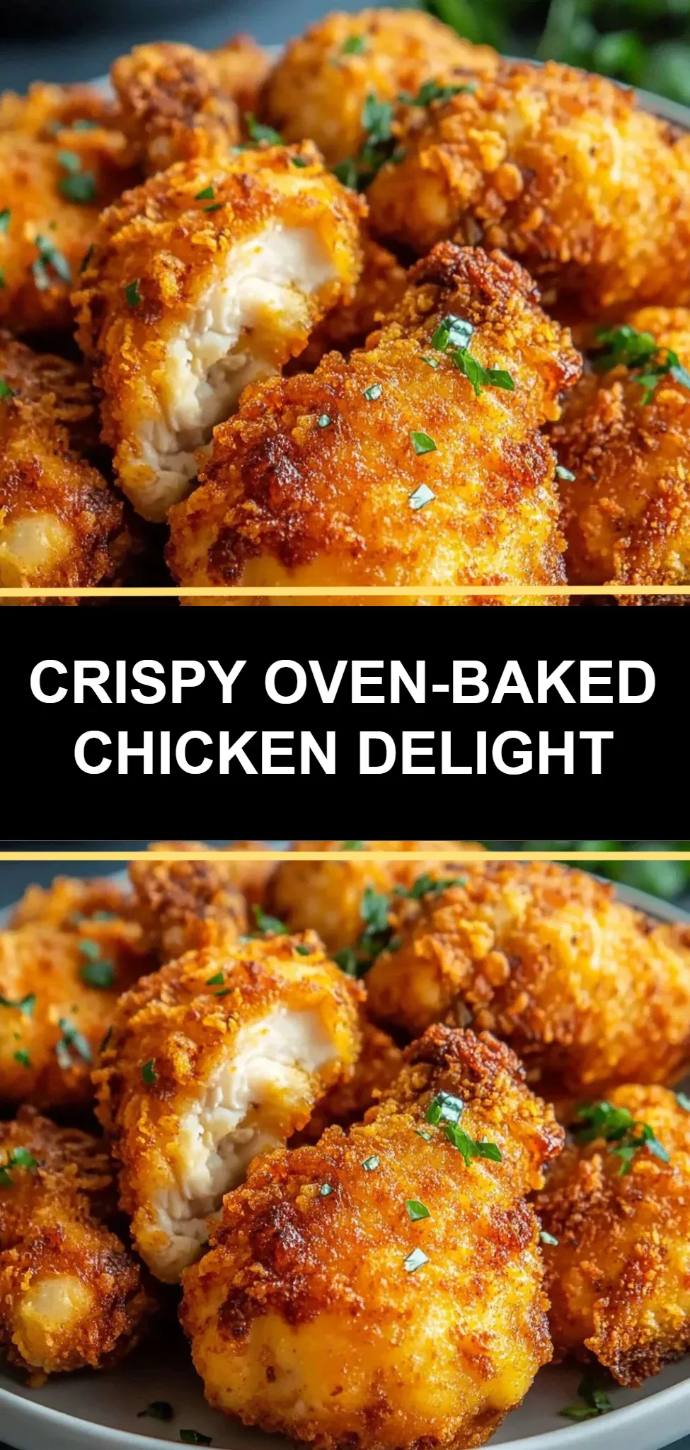 Crispy Oven-Baked Chicken Delight