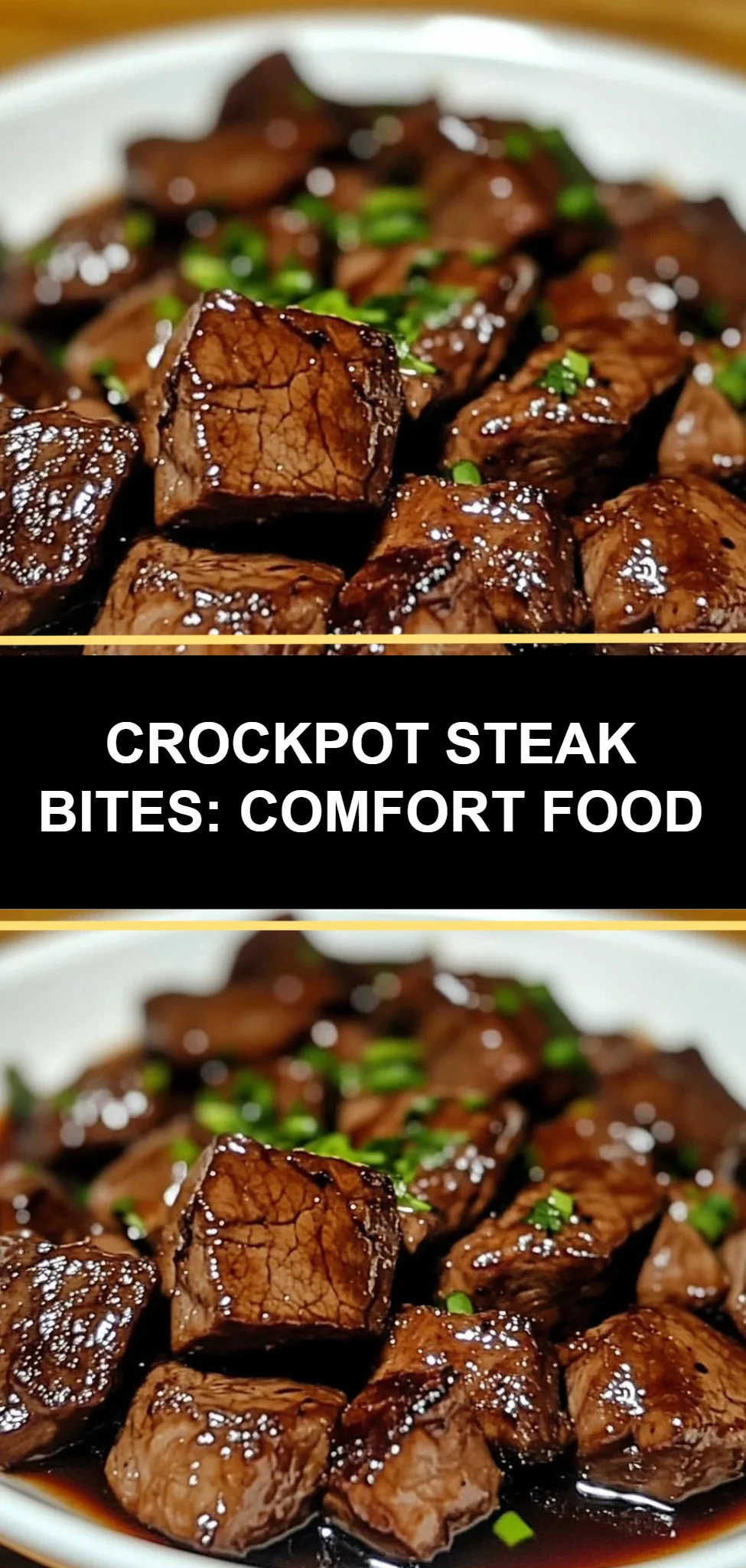 Crockpot Steak Bites: Comfort Food