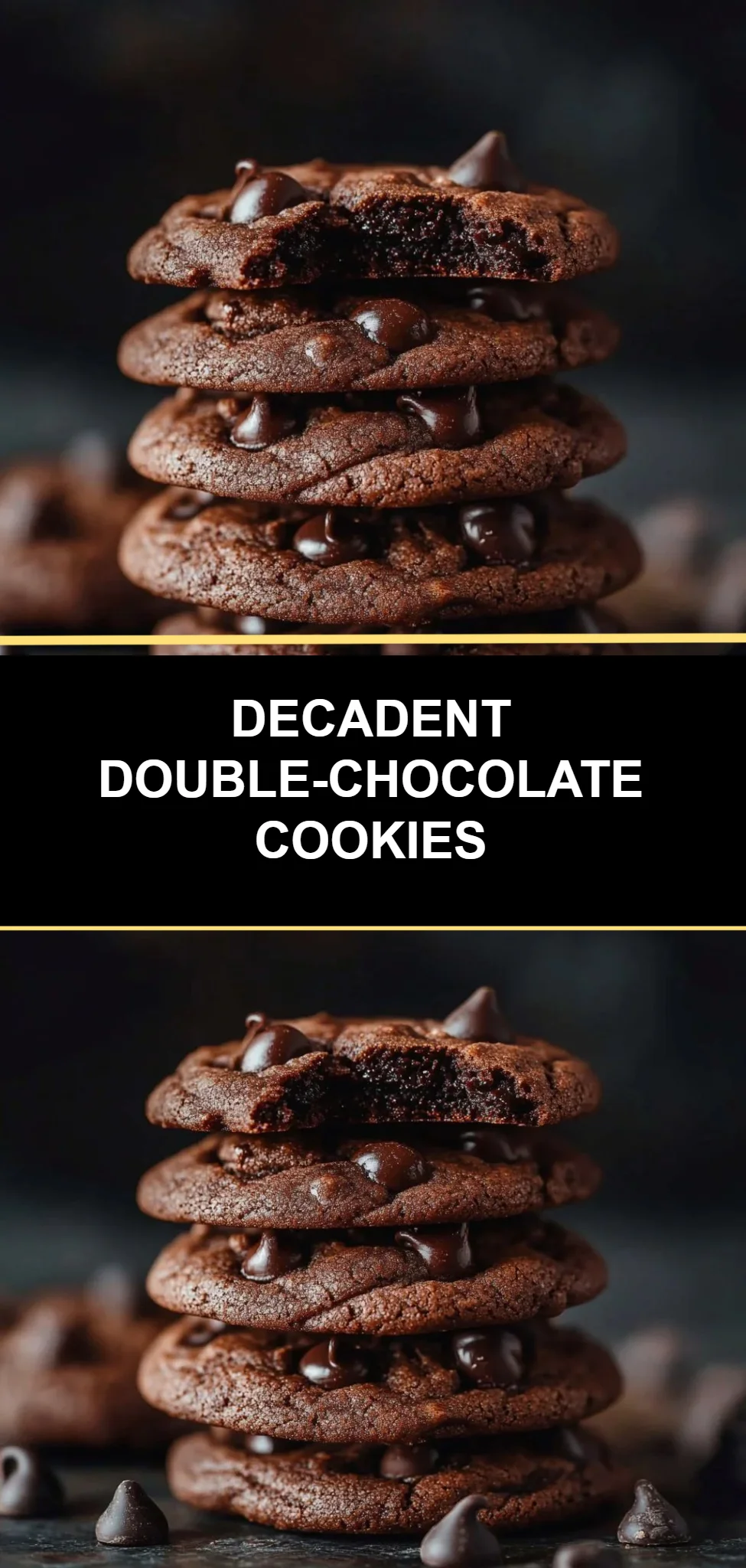 Decadent Double-Chocolate Cookies