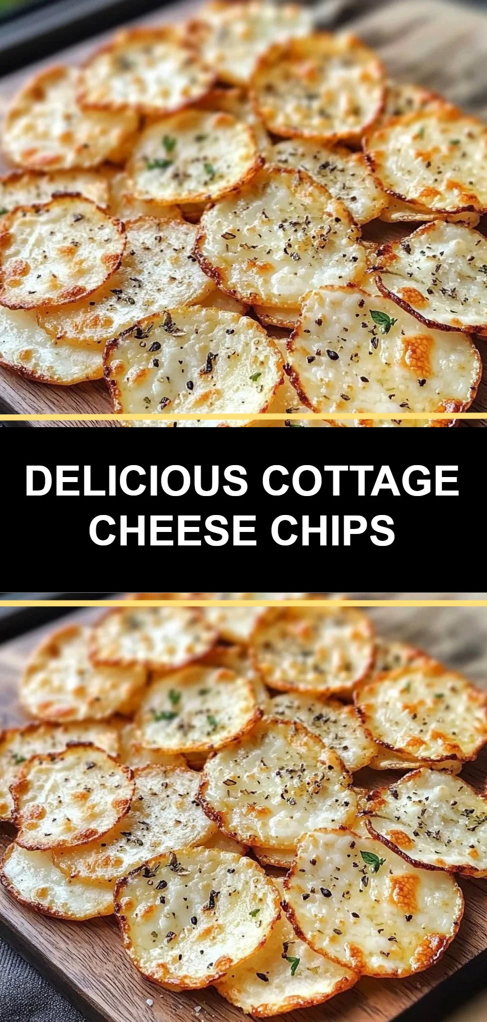 Delicious Cottage Cheese Chips