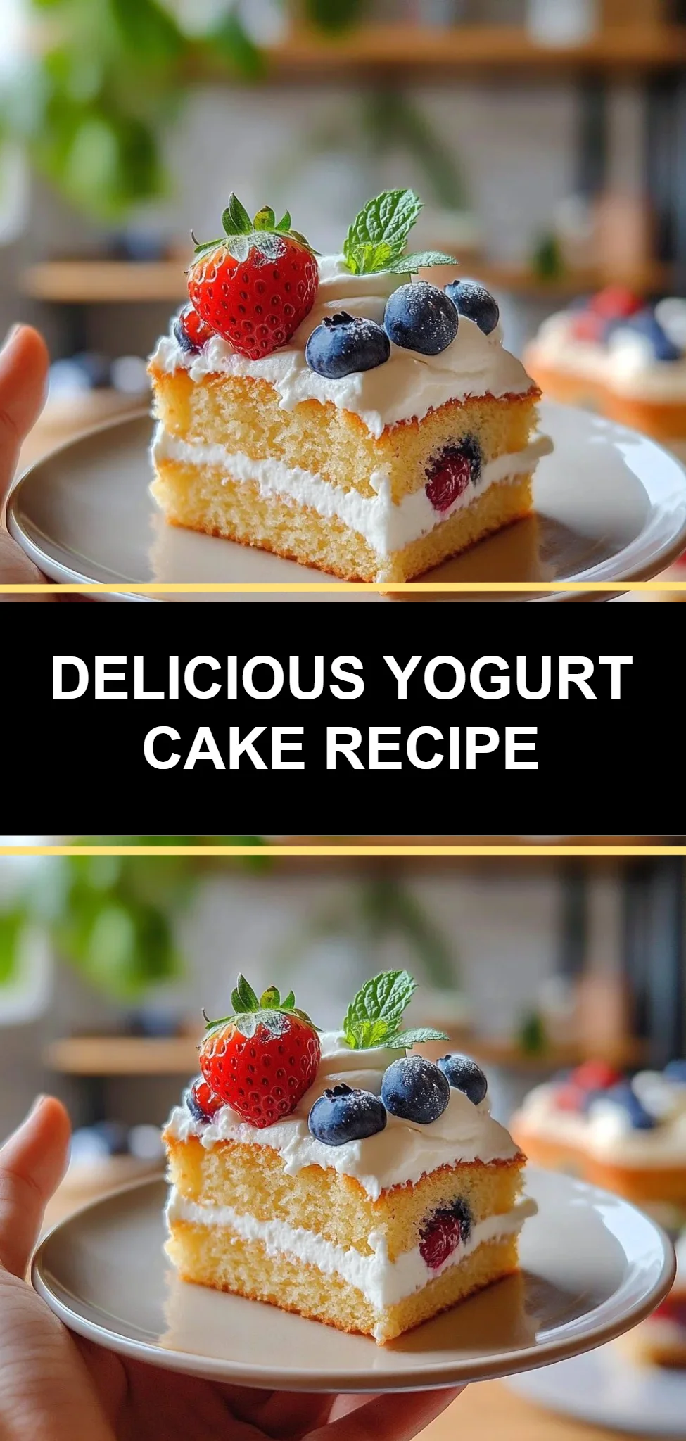 Delicious Yogurt Cake Recipe