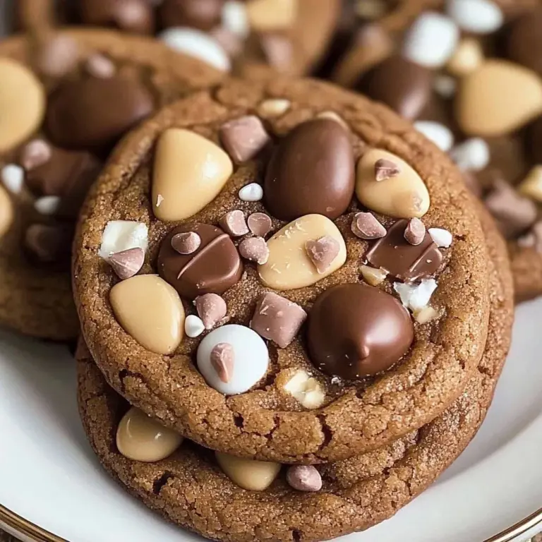 Delicious Easter chocolate cookies decorated for the holiday season