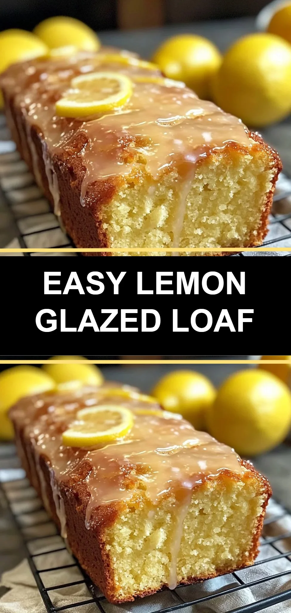 Easy Lemon Glazed Loaf