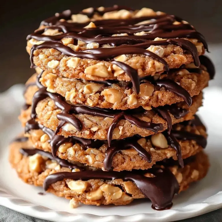 Delicious Samoa Coconut Cookies topped with caramel and coconut flakes.