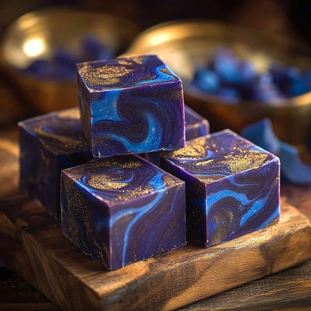 Galactic Midnight Fudge Serenade dessert with rich chocolate and starry toppings