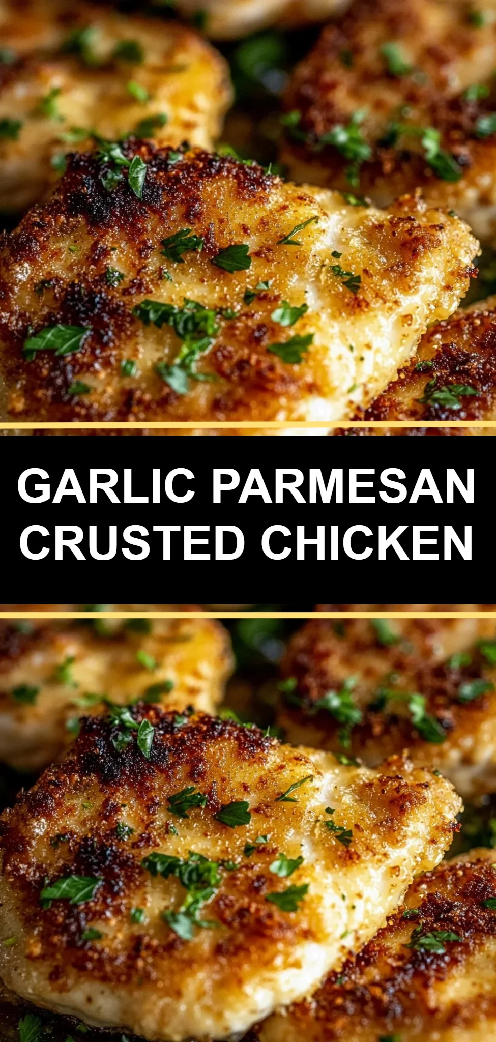 Garlic Parmesan Crusted Chicken