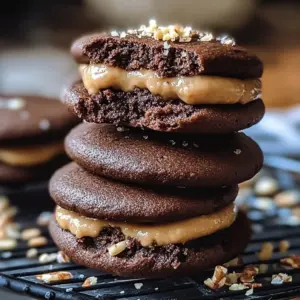 German Chocolate Pie Sandwiches topped with coconut and pecans