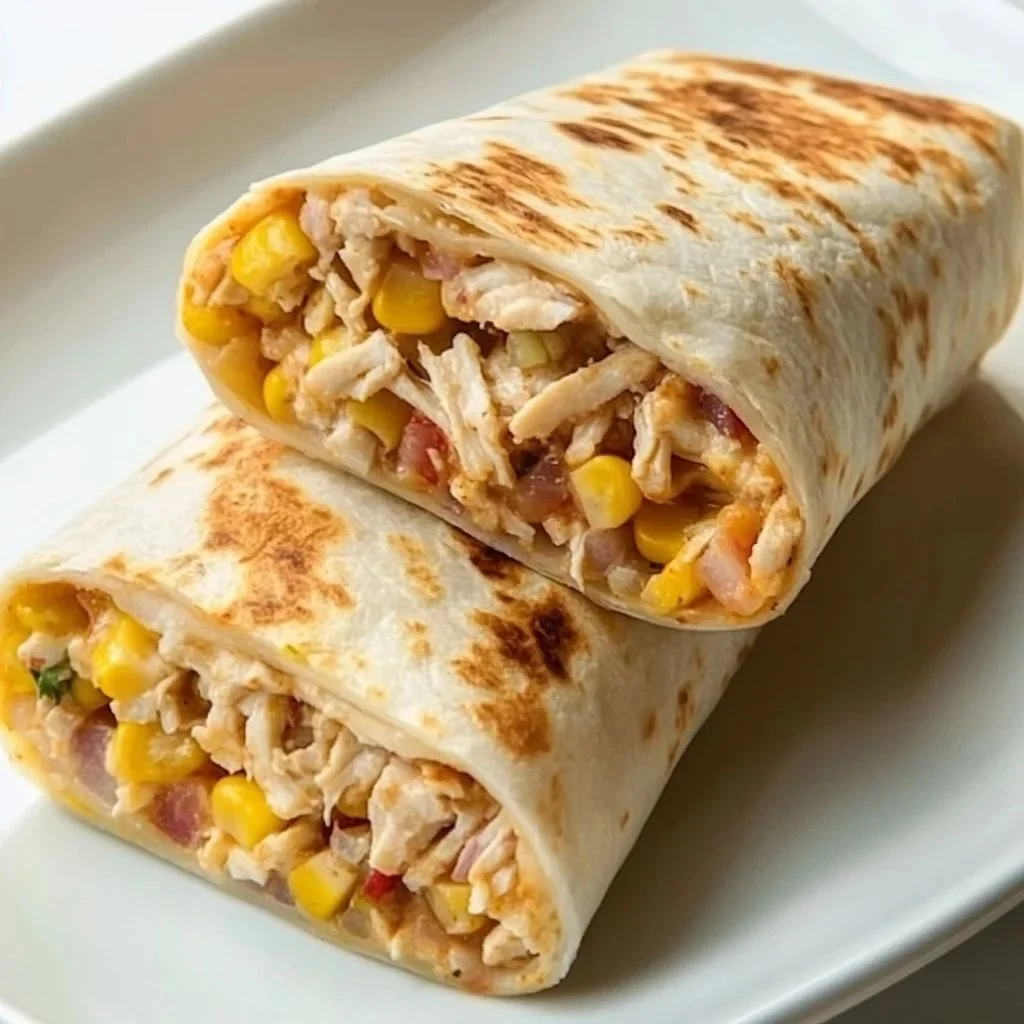 Healthy tuna melt wrap featuring fresh ingredients and melted cheese