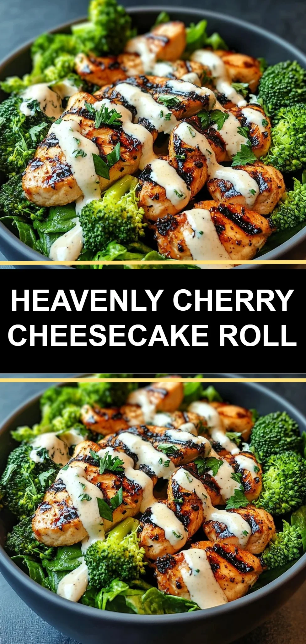 Heavenly Cherry Cheesecake Roll