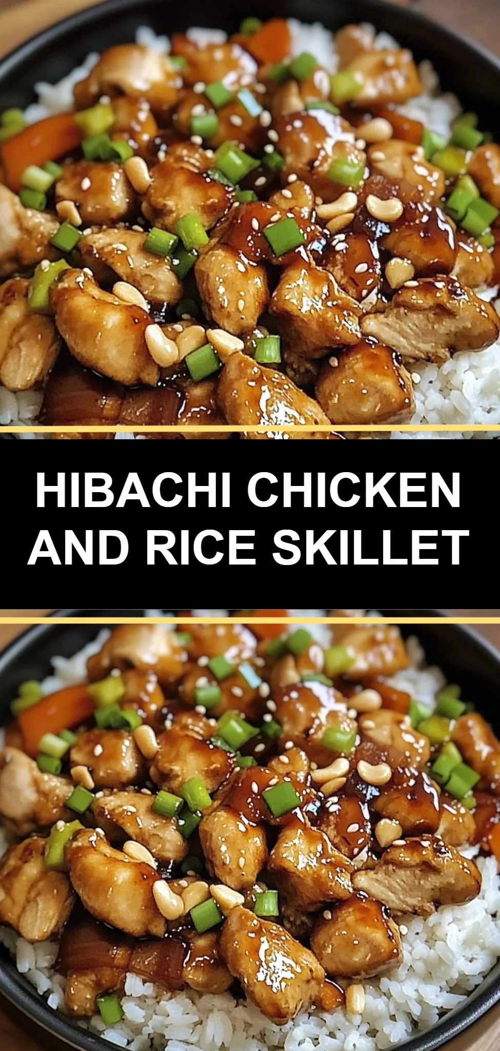 Hibachi Chicken and Rice Skillet
