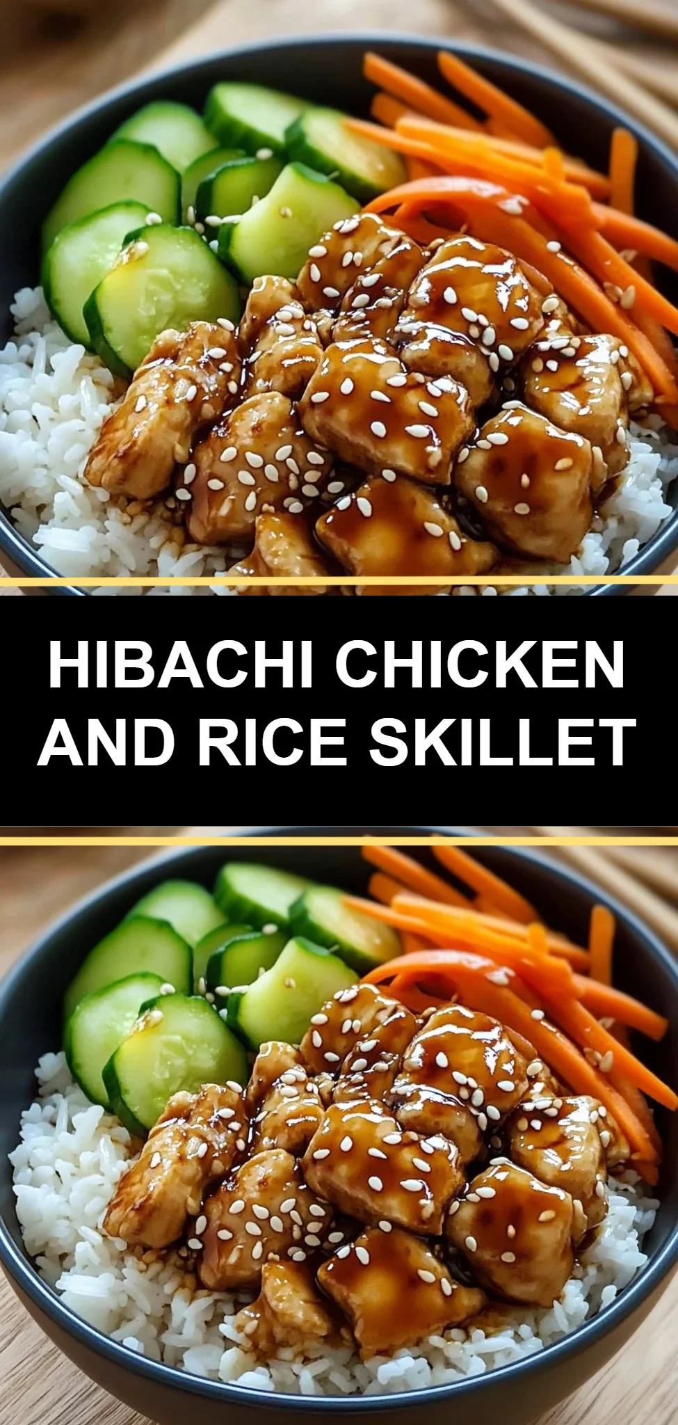 Hibachi Chicken and Rice Skillet