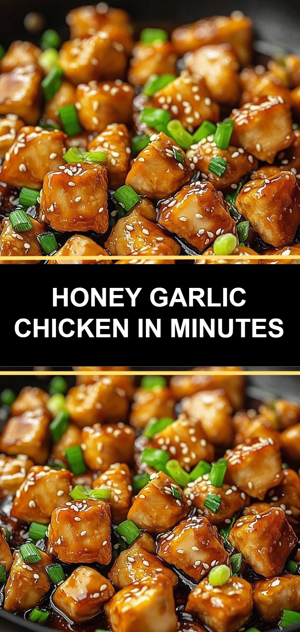Honey Garlic Chicken in Minutes