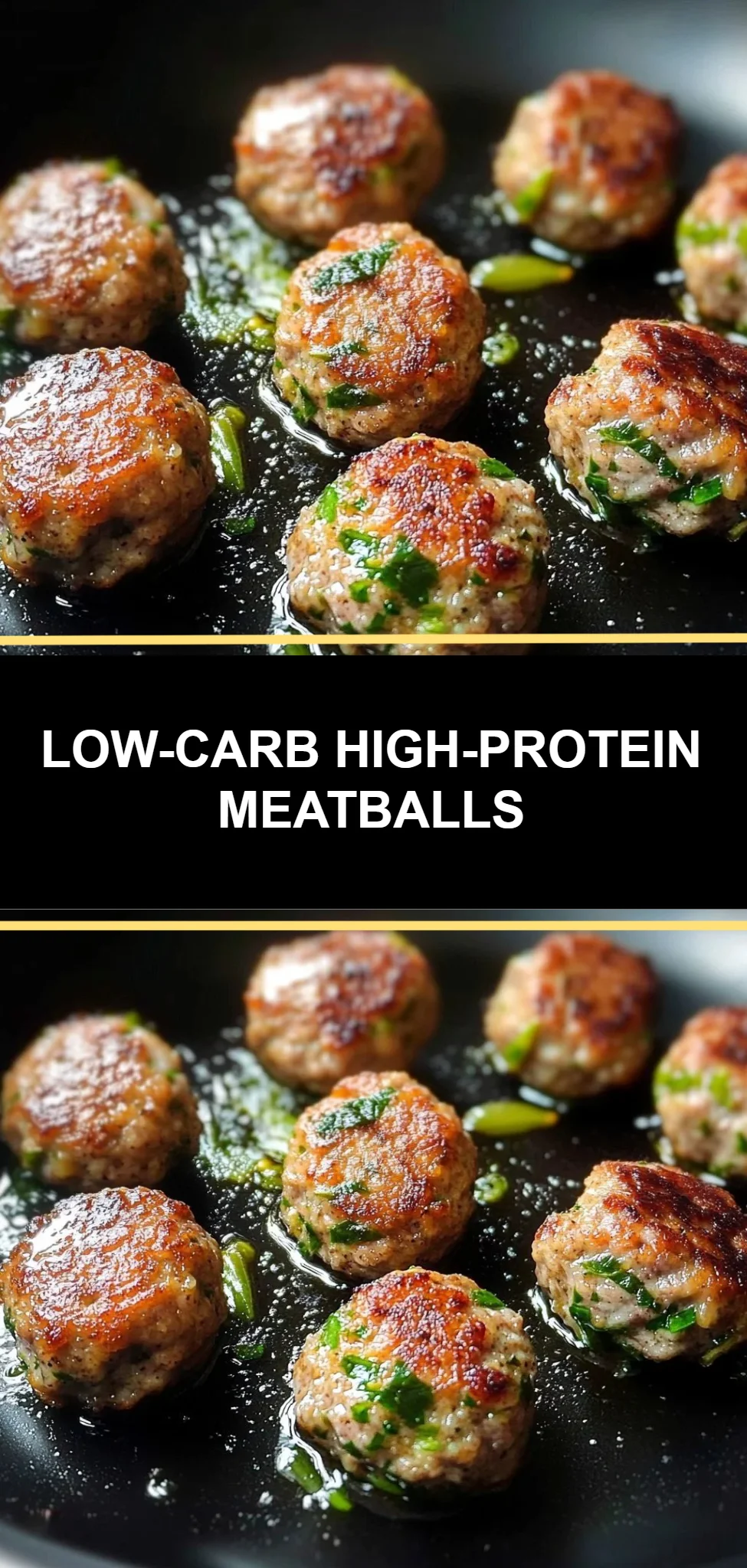 Low-Carb High-Protein Meatballs
