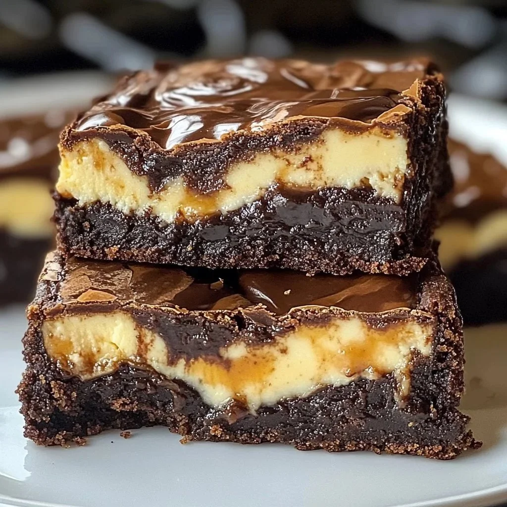 Delicious Milky Way Caramel Cheesecake Bars topped with chocolate and caramel