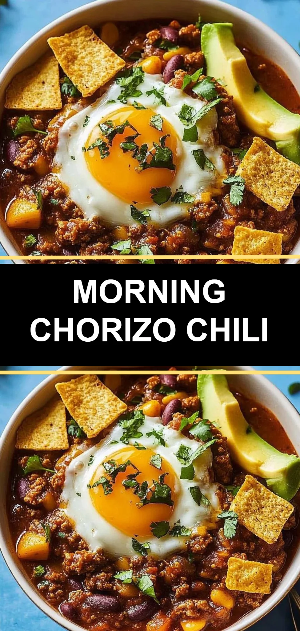 Morning Chorizo Chili