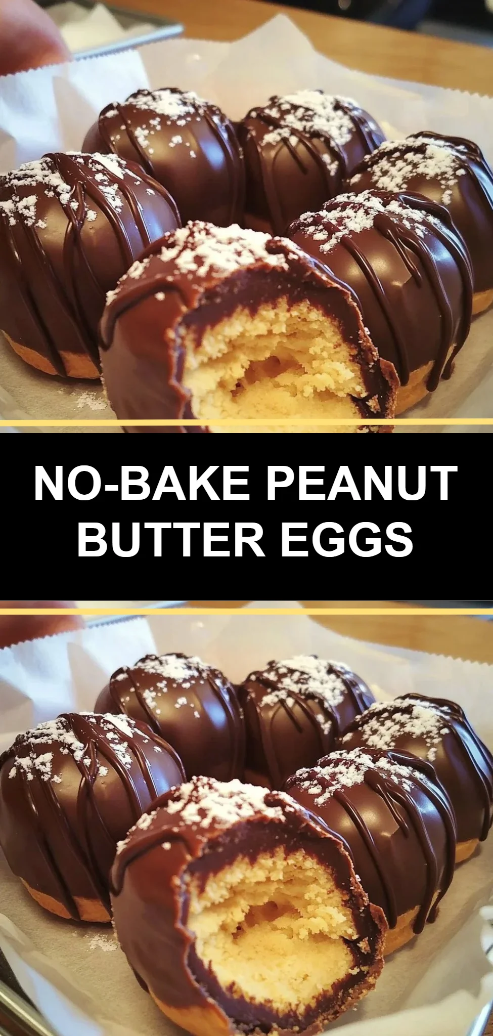 No-Bake Peanut Butter Eggs