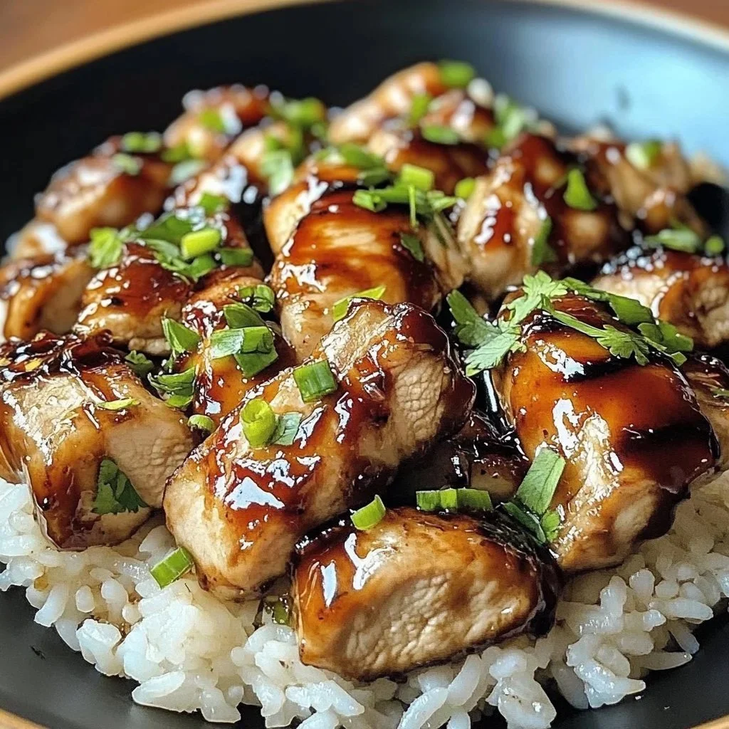 One-Pan Bold Honey BBQ Chicken Rice dish ready to serve with vibrant ingredients.
