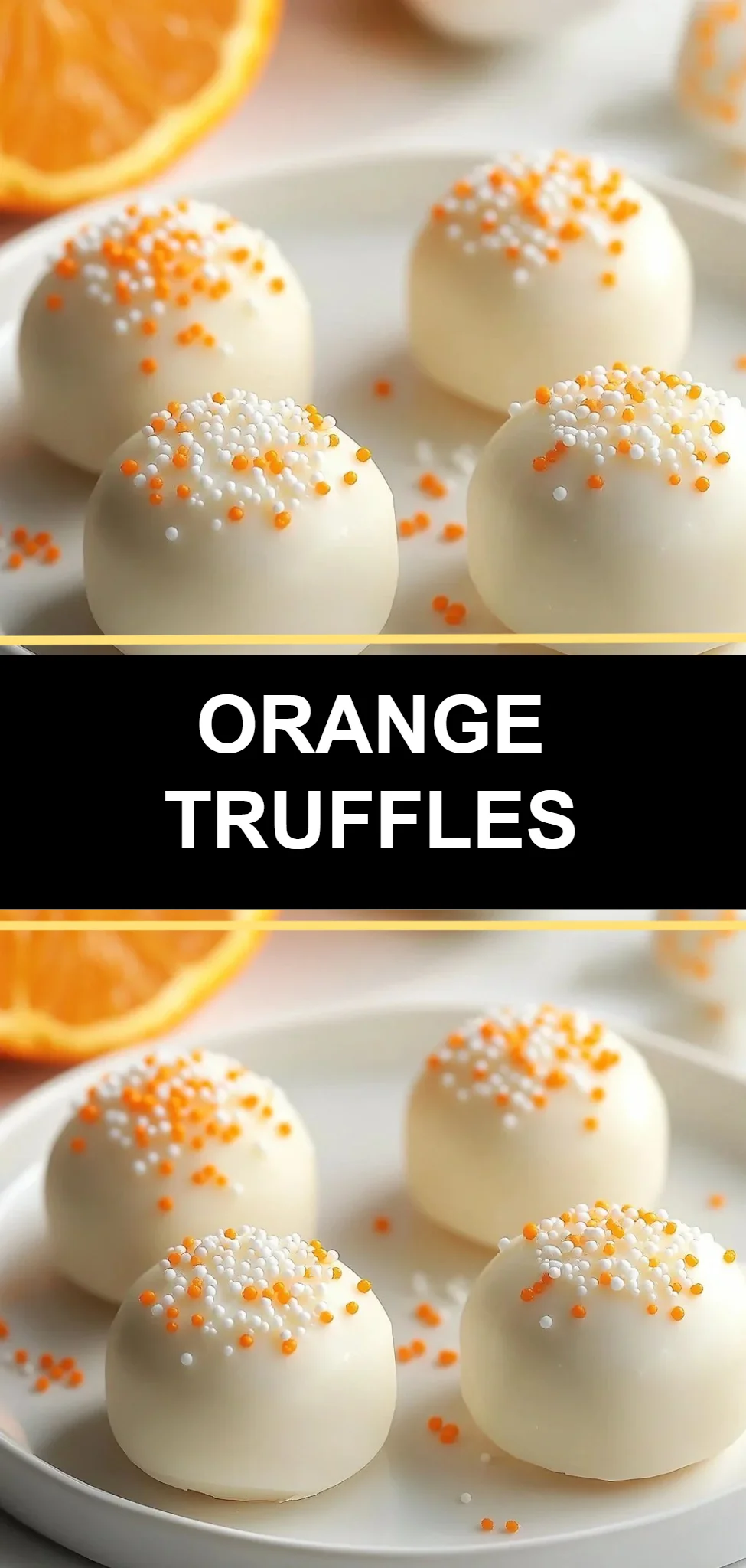 Orange Truffles