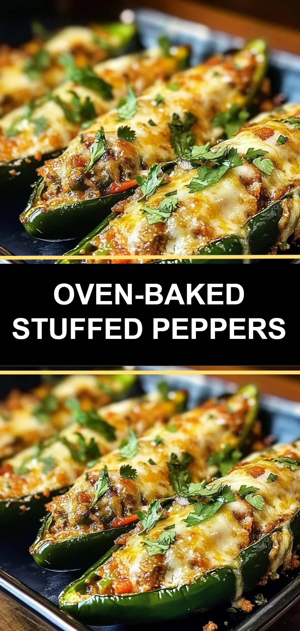 Oven-Baked Stuffed Peppers
