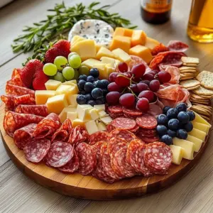 Pawleys Island Shell Charcuterie Board featuring seafood and local delicacies.