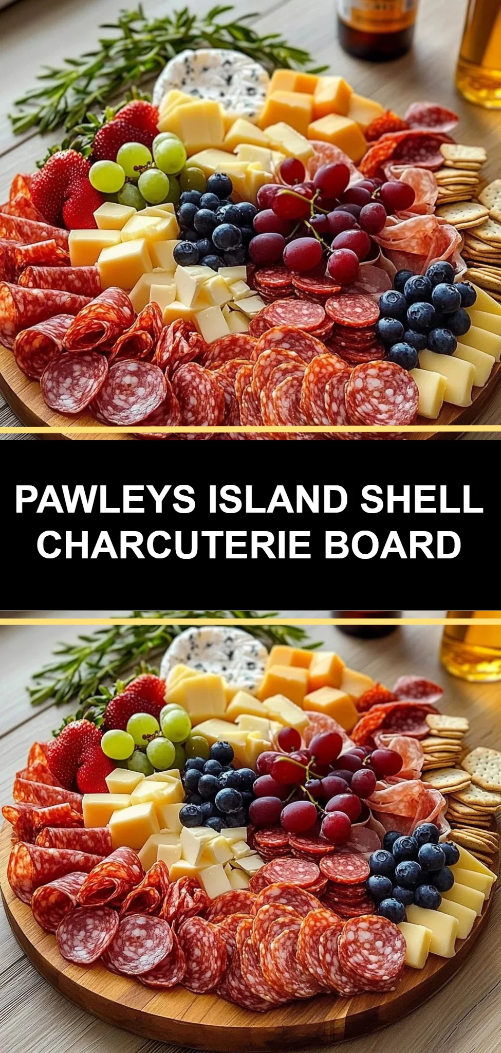 Pawleys Island Shell Charcuterie Board