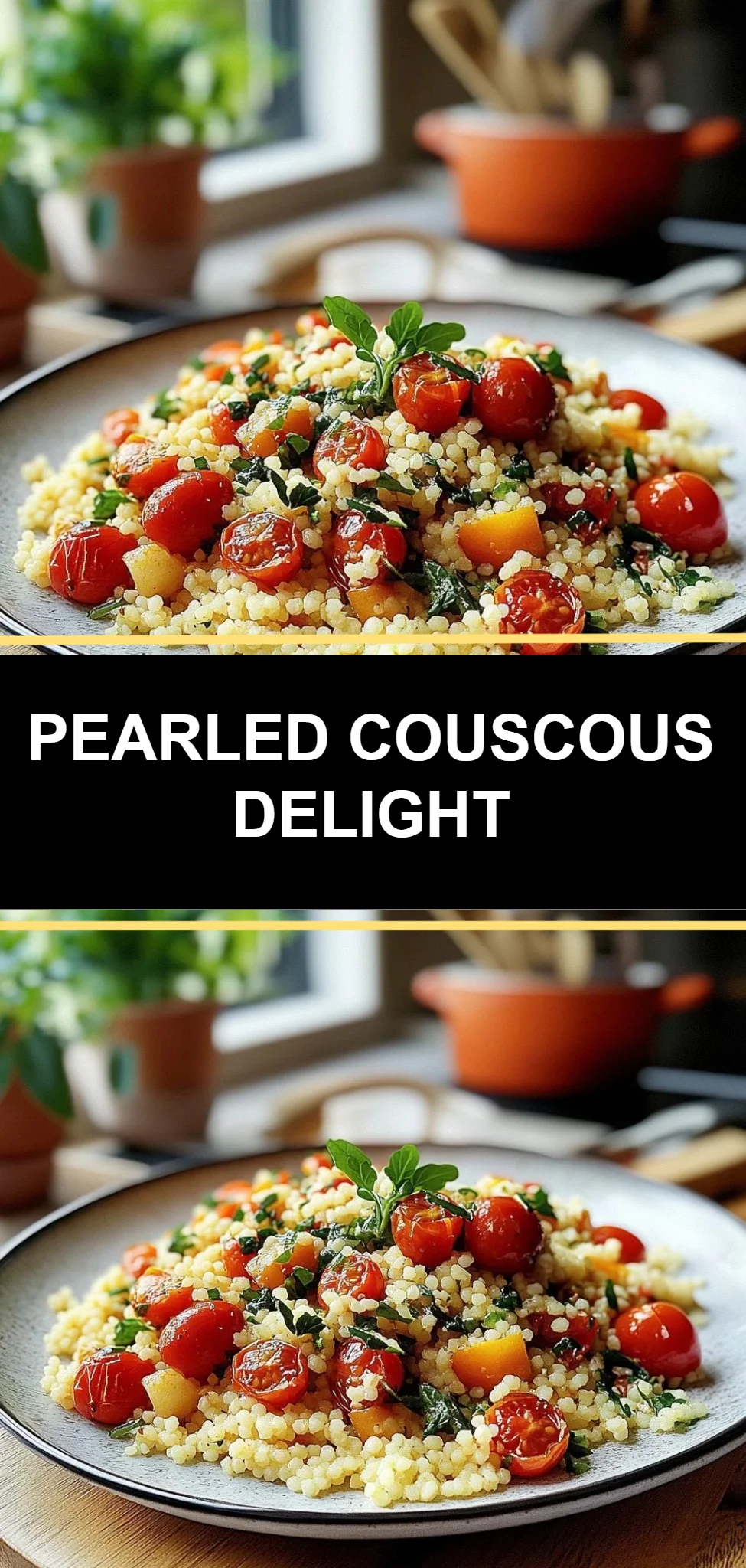 Pearled Couscous Delight