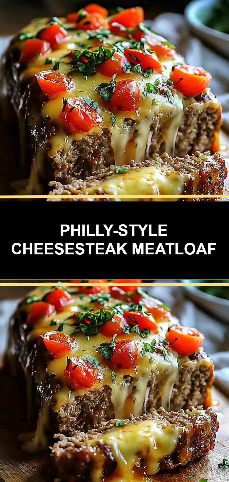 Philly-Style Cheesesteak Meatloaf