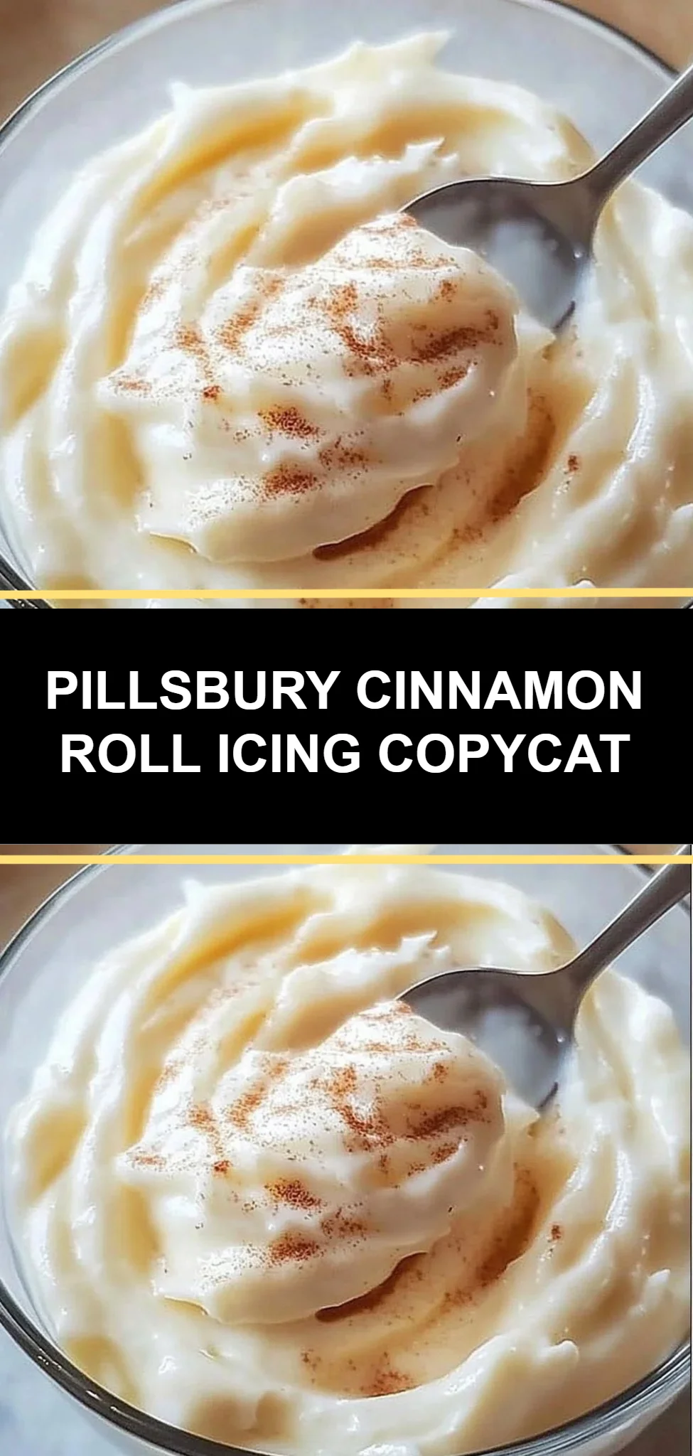 Pillsbury Cinnamon Roll Icing Copycat