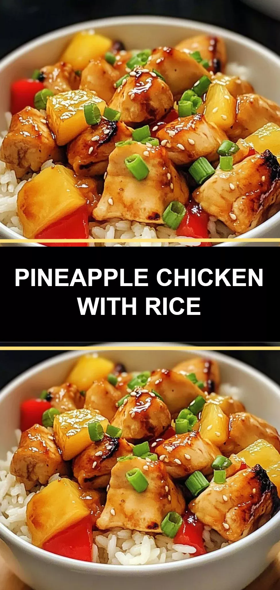 Pineapple Chicken with Rice