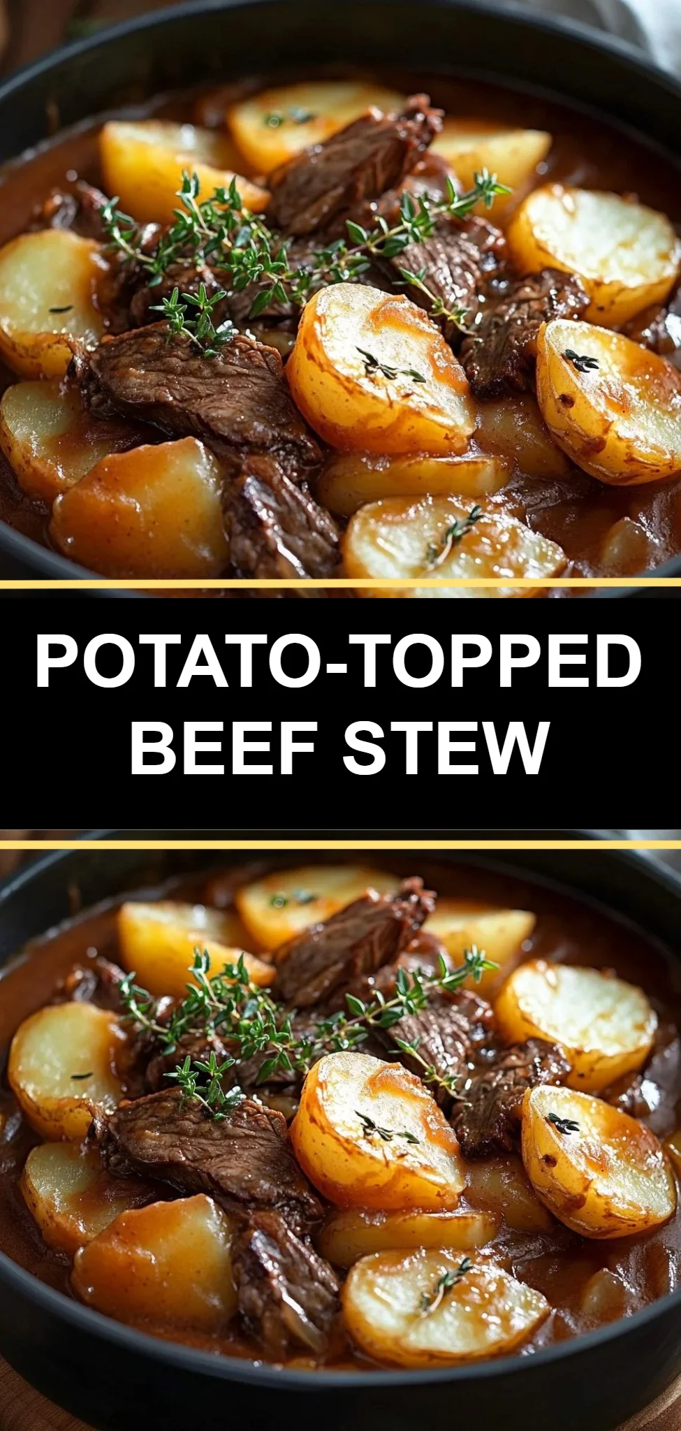 Potato-Topped Beef Stew