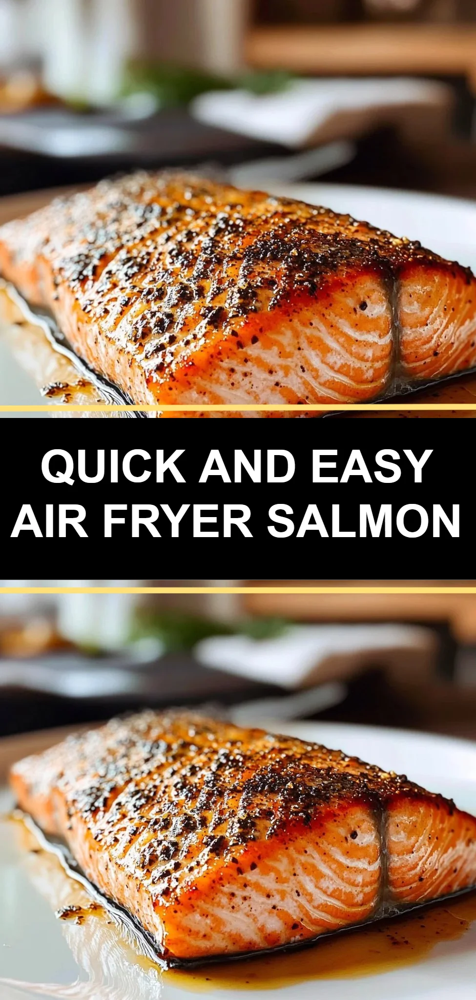 Quick and Easy Air Fryer Salmon
